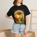 Abundance Buddha T-Shirt — Peaceful Meditation Graphic Tee