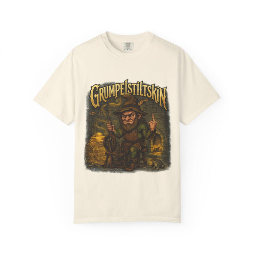 Grumpelstiltskin Graphic T-Shirt — Vintage Fairy Tale Illustration