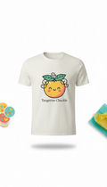 Tangerine Chuckle Cotton Tee