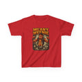 Kids T‑Shirt — "Meany Weenie" Cartoon Hot Dog Monster Tee (Funny, Halloween & Gift)