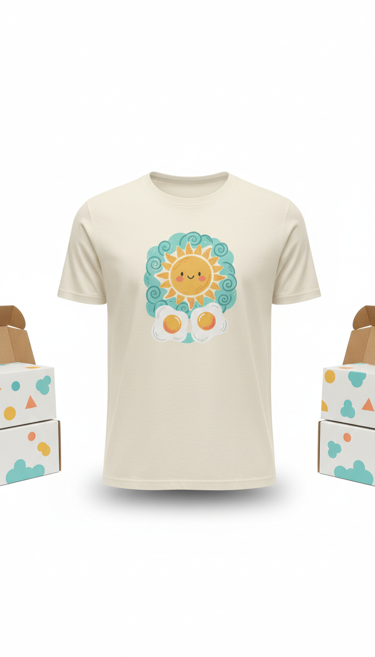 Sunny Side Up Cotton Tee